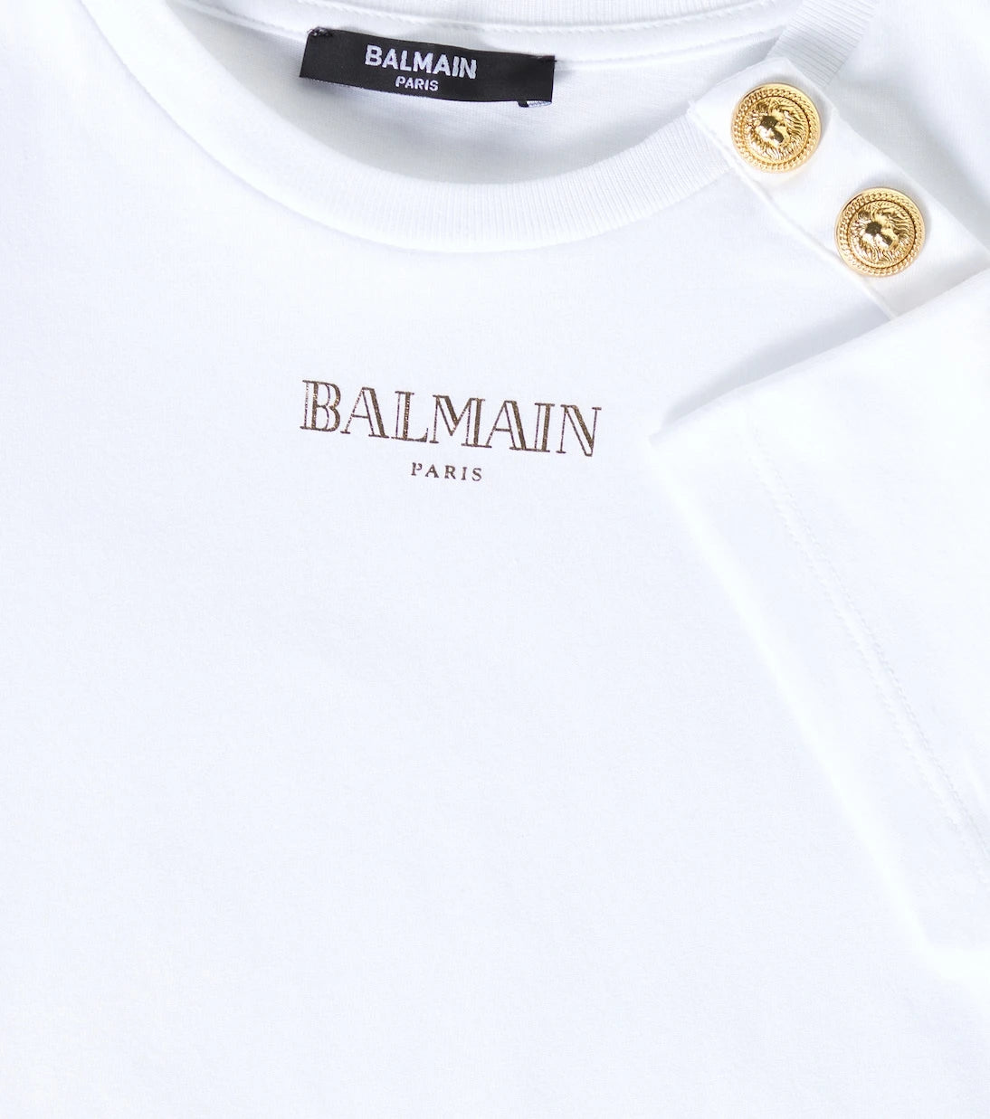 Balmain Kids - Logo cotton jersey T-shirt