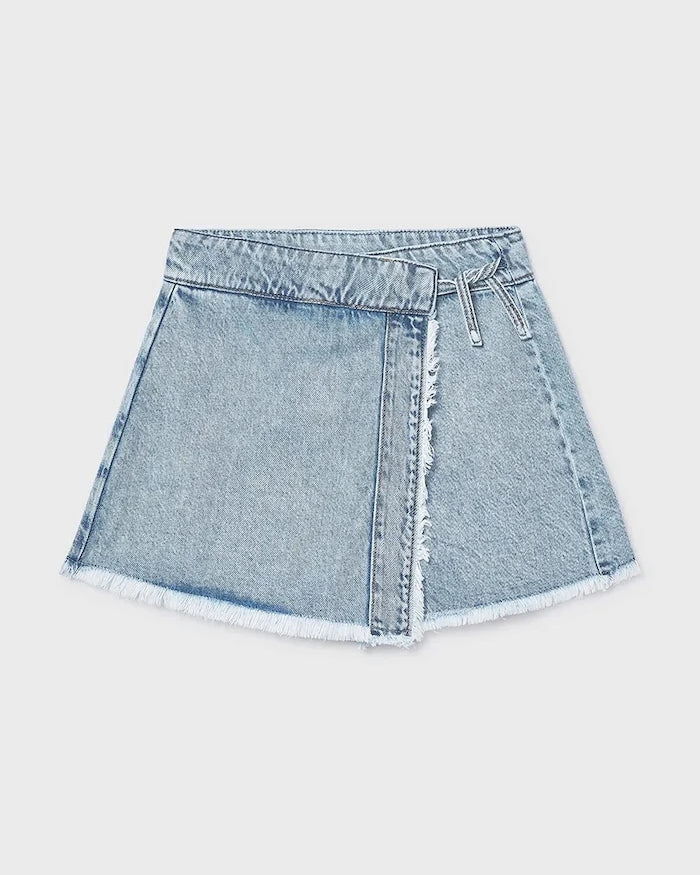 Mayoral Kız Çocuk Denim Etek Şort