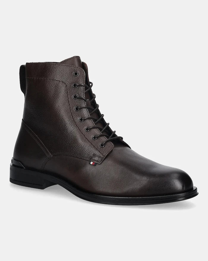 Tommy Hilfiger CORPORATE HILFIGER LTH ZIP BOOT Deri Bot