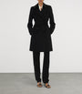 Burberry Black Cotton Mid-Length Chelsea Trench Coat