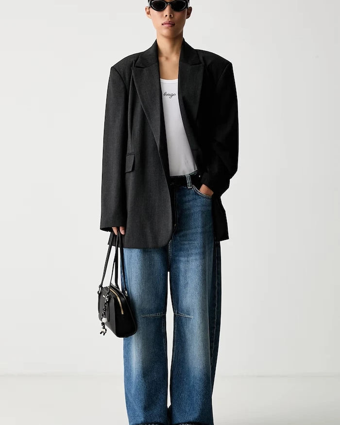 HUGO Blue kadın relaxed fit jean Glide_1_B