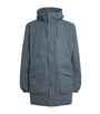 Rains Grey Waterproof Lohja Cargo Jacket