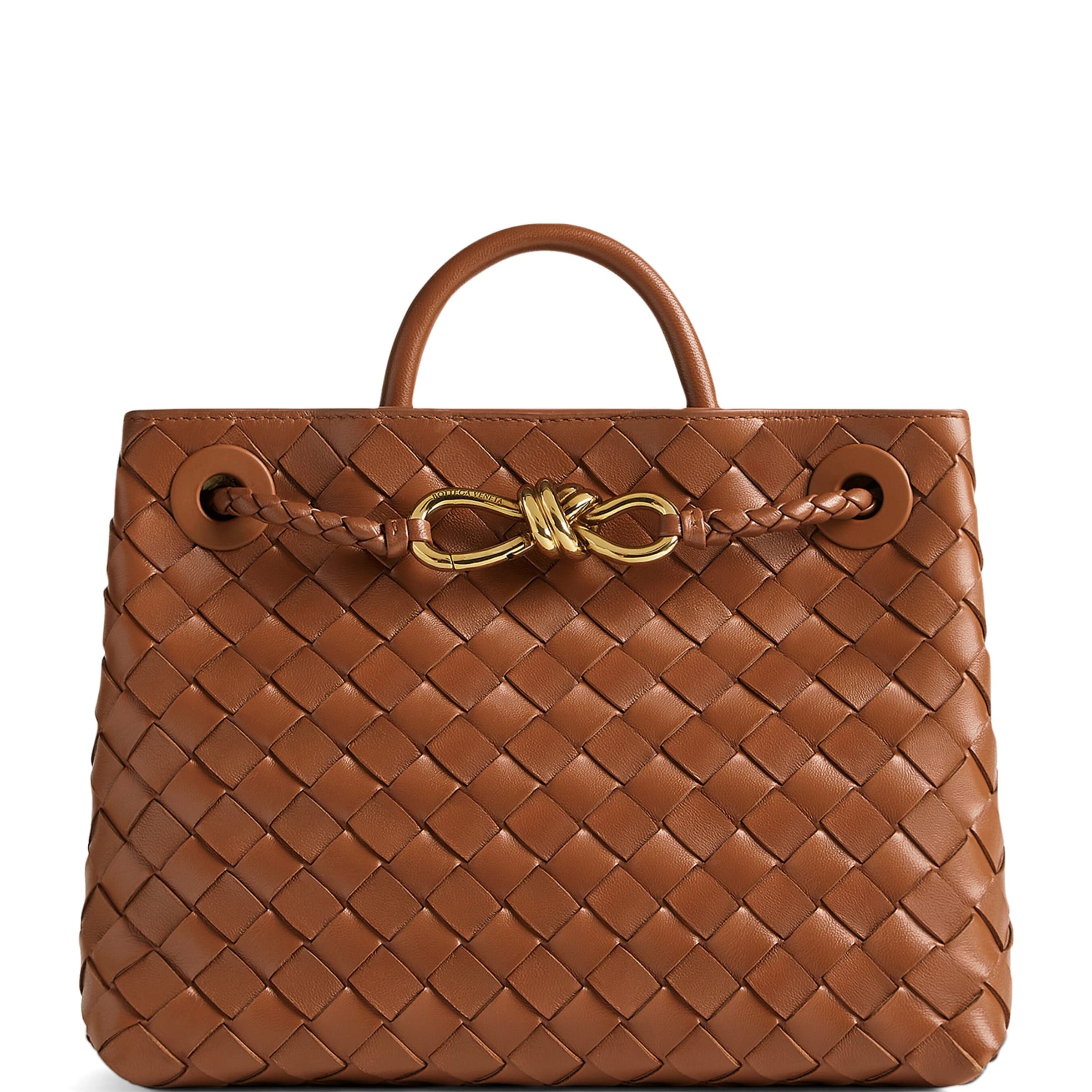 Bottega Veneta Small Leather Andiamo Shoulder Bag