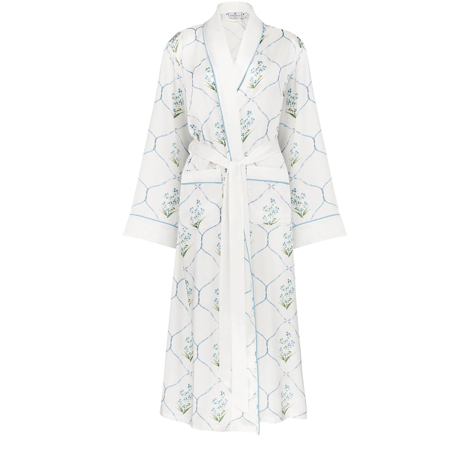 Gingerlily x Memo Press Silk Floral Robe (Large)