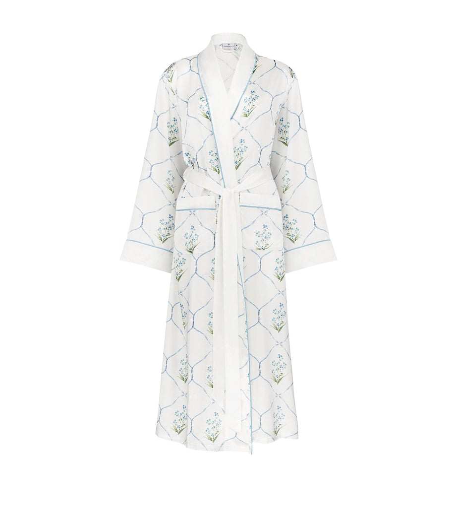 Gingerlily x Memo Press Silk Floral Robe (Large)