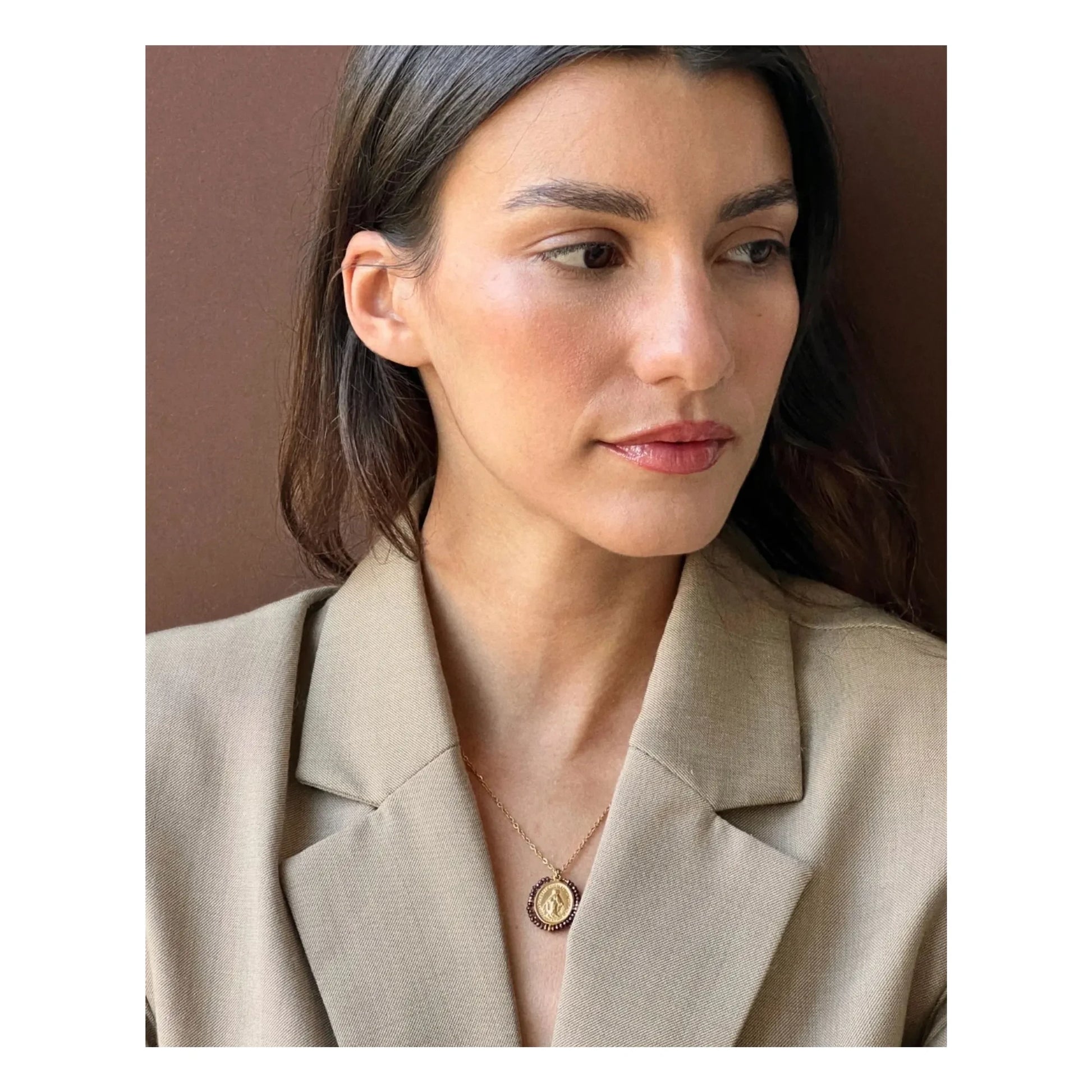 Palas - Santa Maria Shiny necklace | Bronze