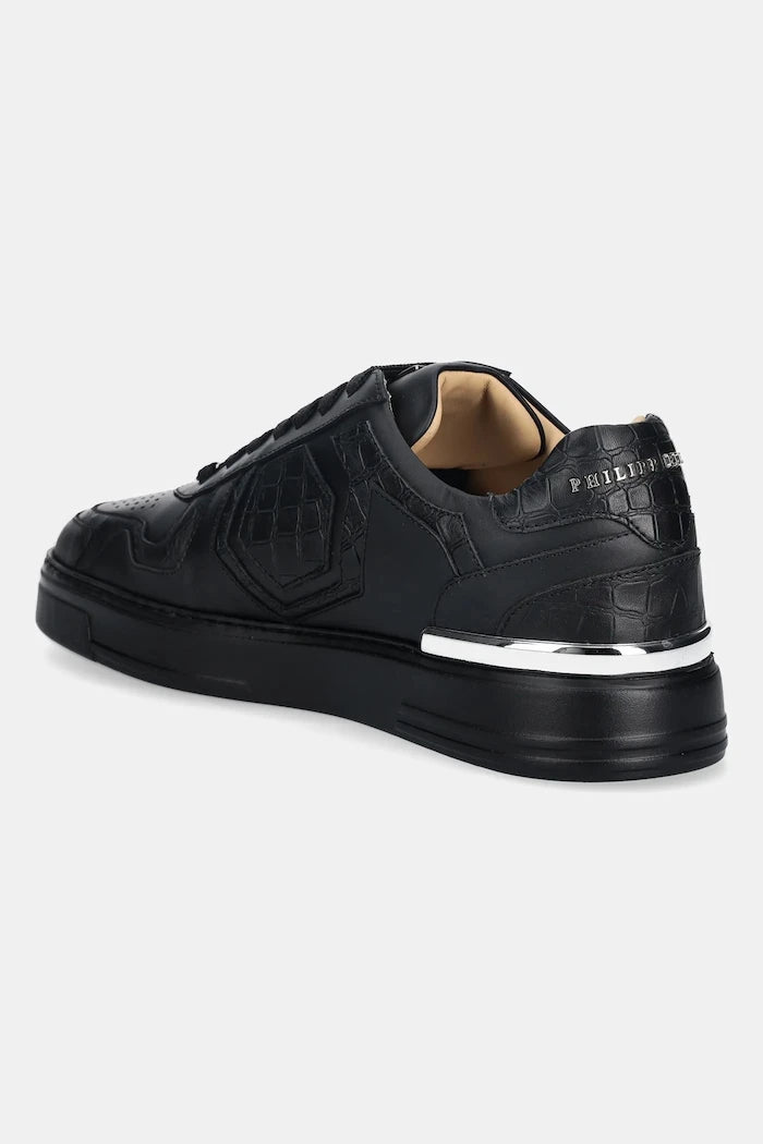Кожени маратонки Philipp Plein Low Top