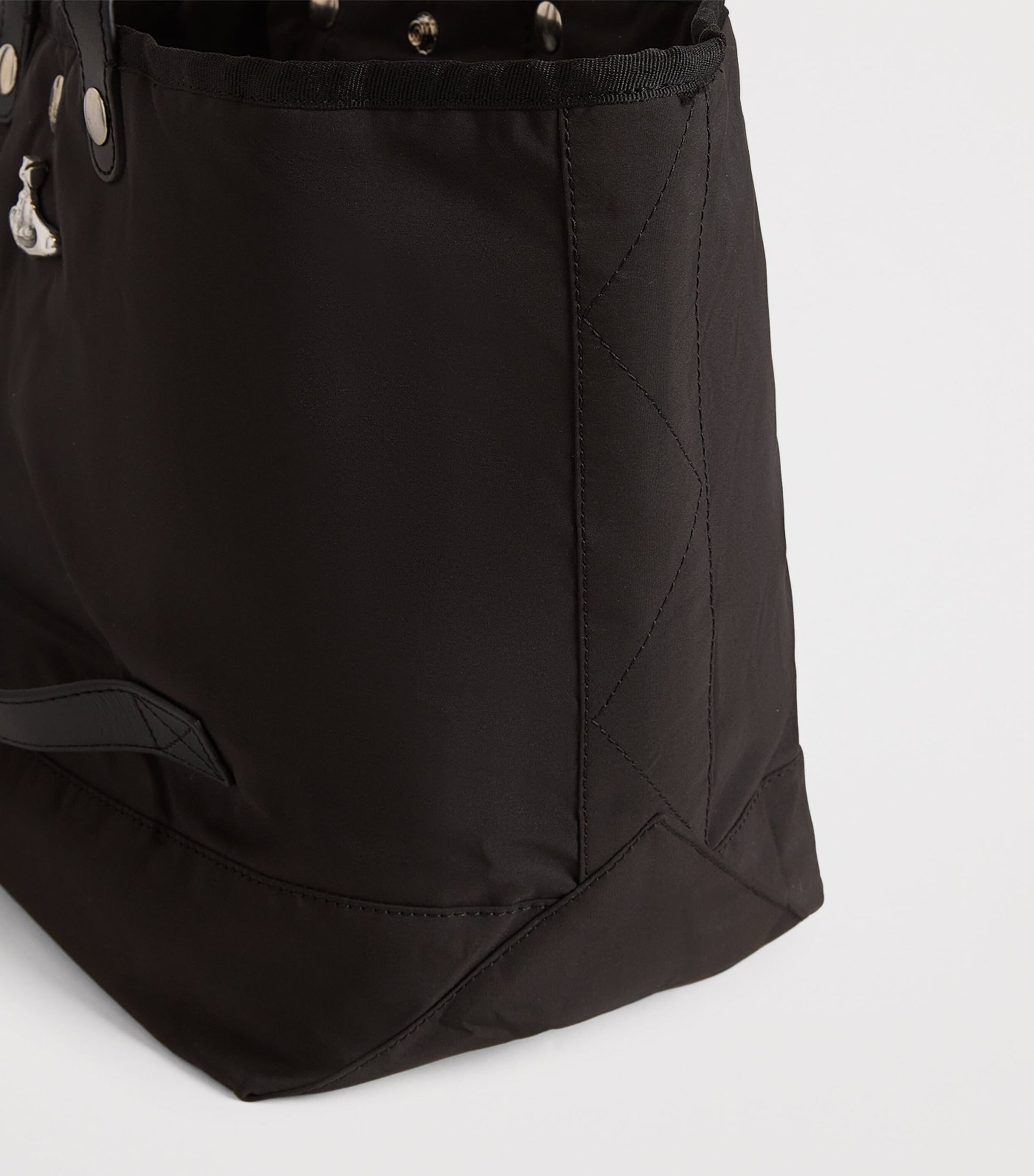 Vivienne Westwood Black Small Utility Shopper Bag