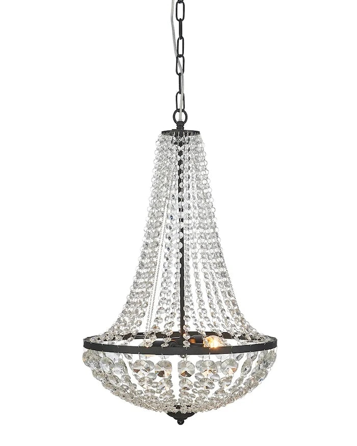 Markslöjd kristal camdan sarkıt lamba 50 x 40 x 40 cm