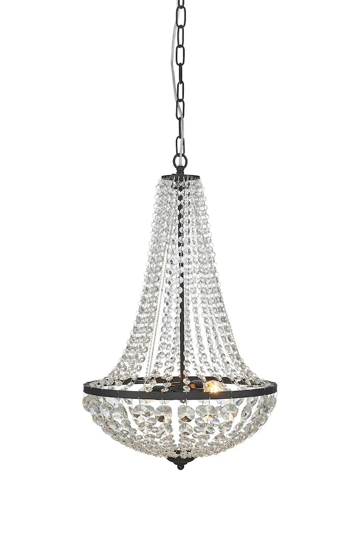 Markslöjd kristal camdan sarkıt lamba 50 x 40 x 40 cm