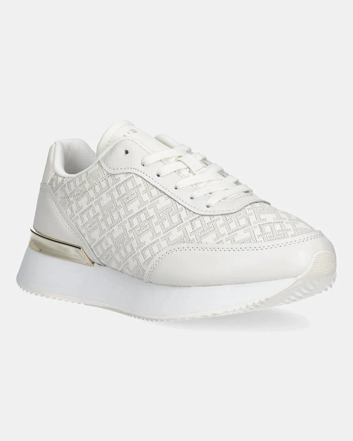 Tommy Hilfiger CHIC MONOGRAM RUNNER Deri Sneakers