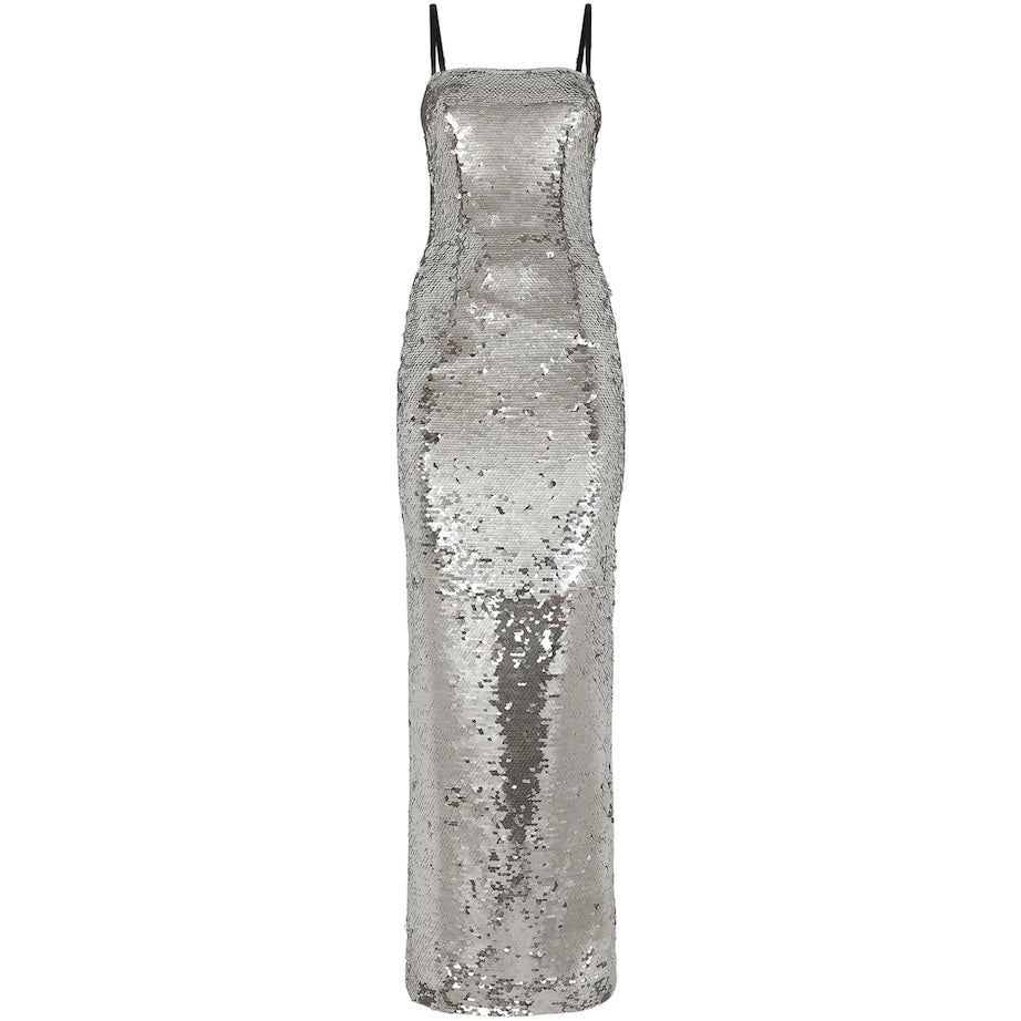 Dolce & Gabbana Multi Sequin-Embellished Gown