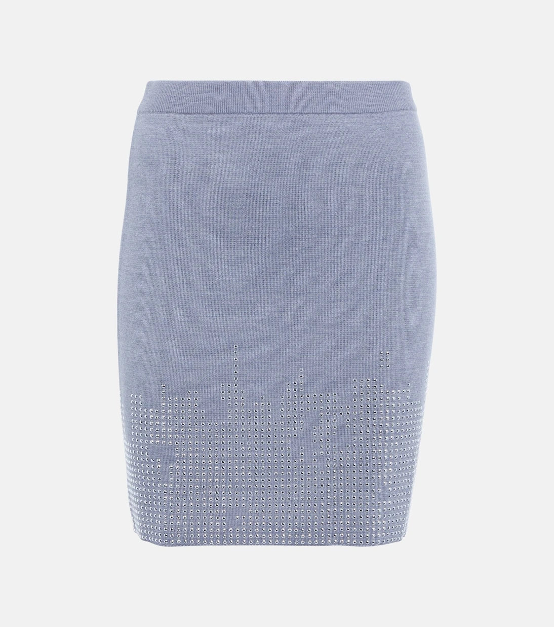 JW Anderson - Embellished wool miniskirt