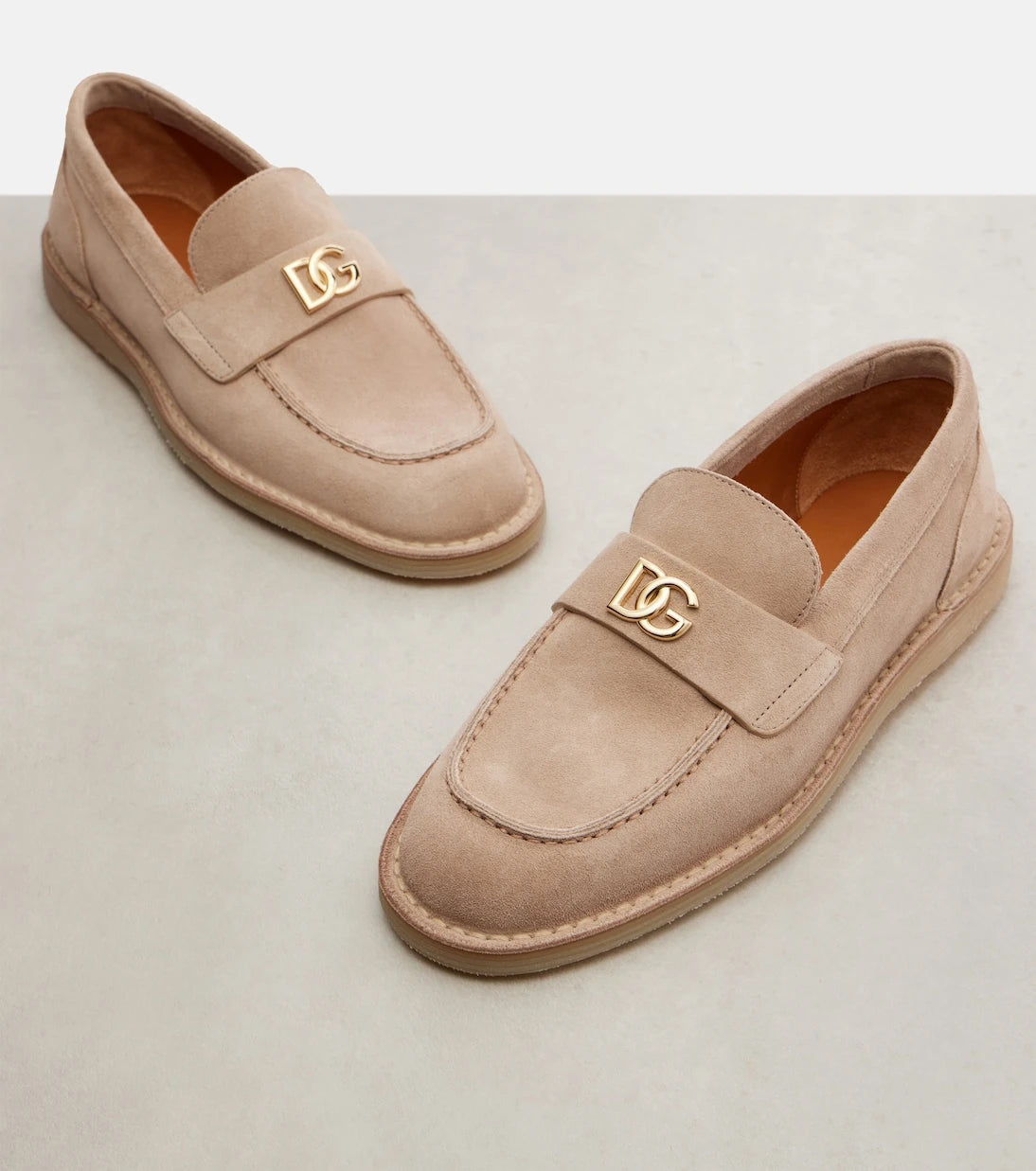 Dolce&Gabbana - DG suede loafers
