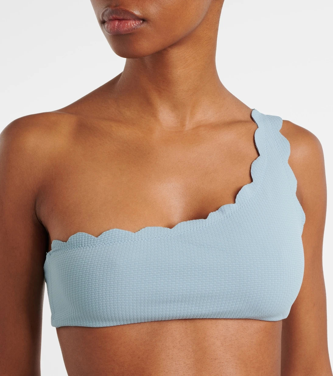 Marysia - Santa Barbara one-shoulder bikini top
