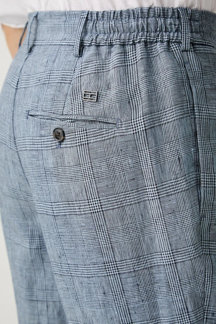 Tommy Hilfiger resmi erkek keten pantolon NEW YORK