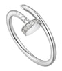Cartier White Gold and Diamond Juste Un Clou Ring