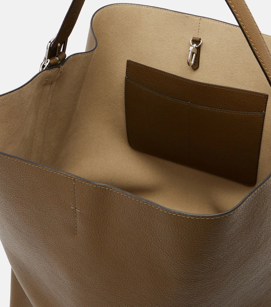 Toteme - Large leather tote bag
