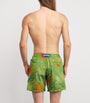 Embroidered Octopus Mistral Swim Shorts