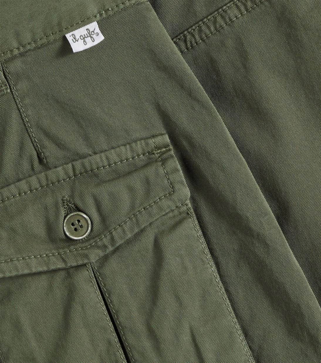 Il Gufo - Cotton gabardine skirt