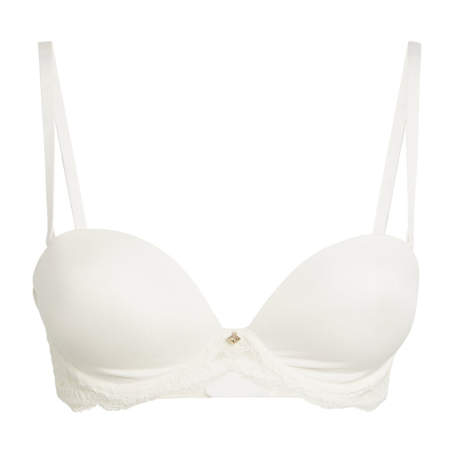 Aubade White Moulded Kiss of Love Bandeau Bra
