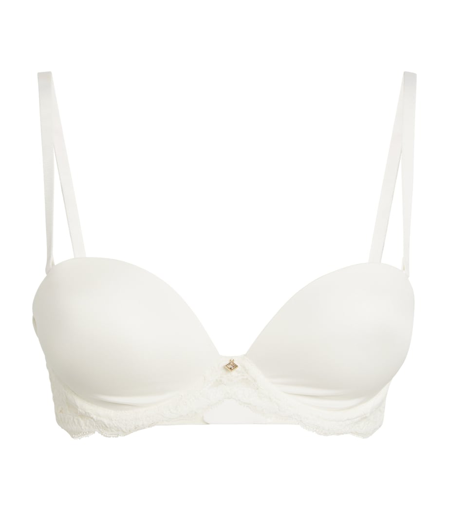 Aubade White Moulded Kiss of Love Bandeau Bra
