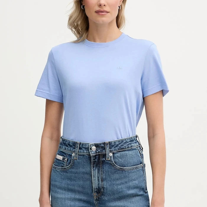 Calvin Klein Jeans тениска basic дамска от памук