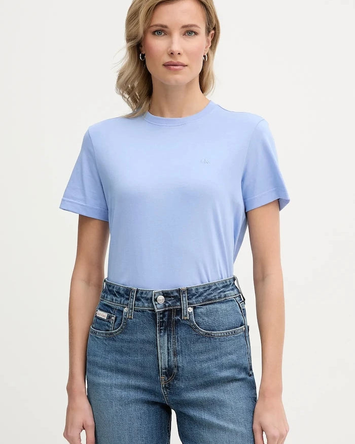 Calvin Klein Jeans basic pamuklu kadın tişört