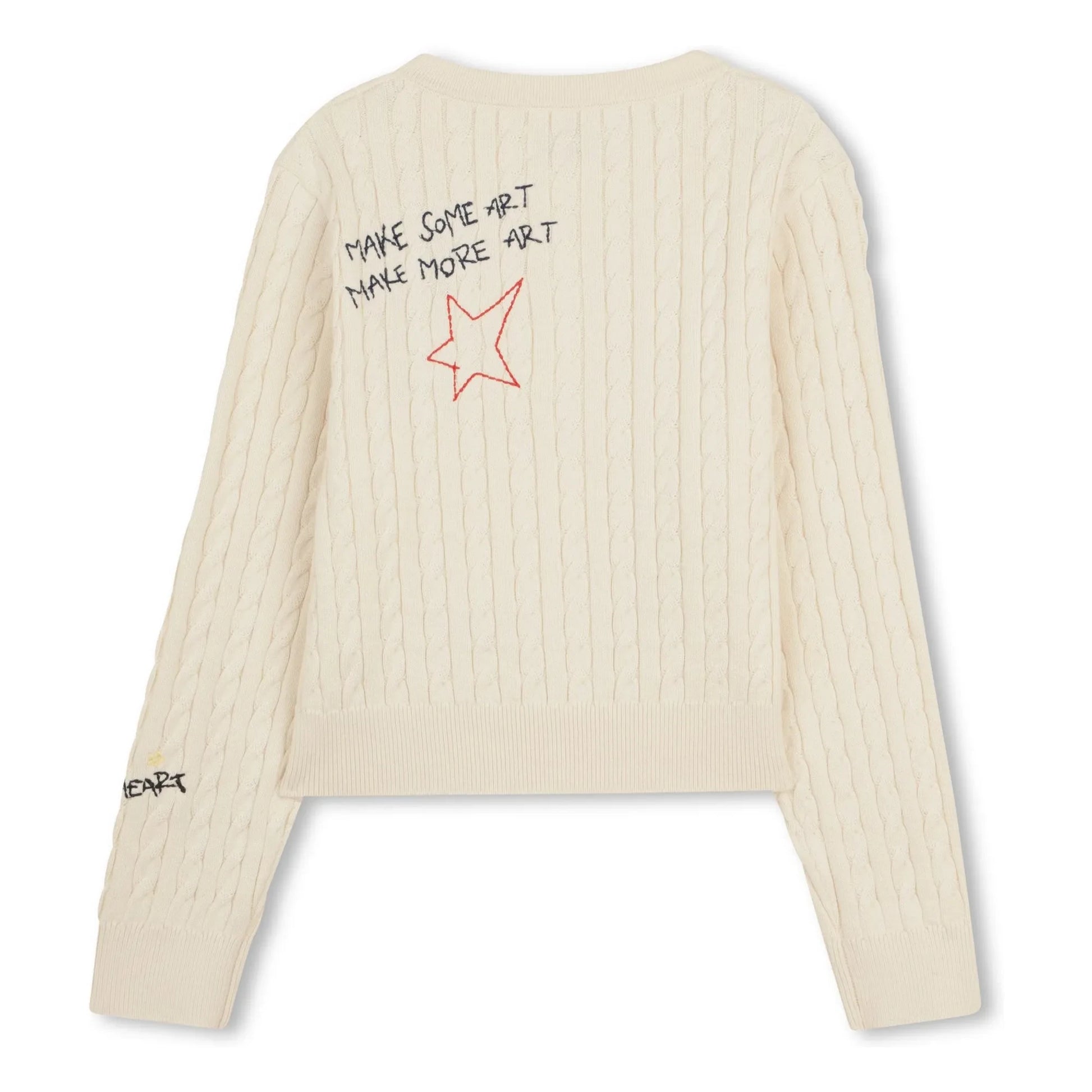 Zadig & Voltaire - Tag Twisted Cardigan | Ecru
