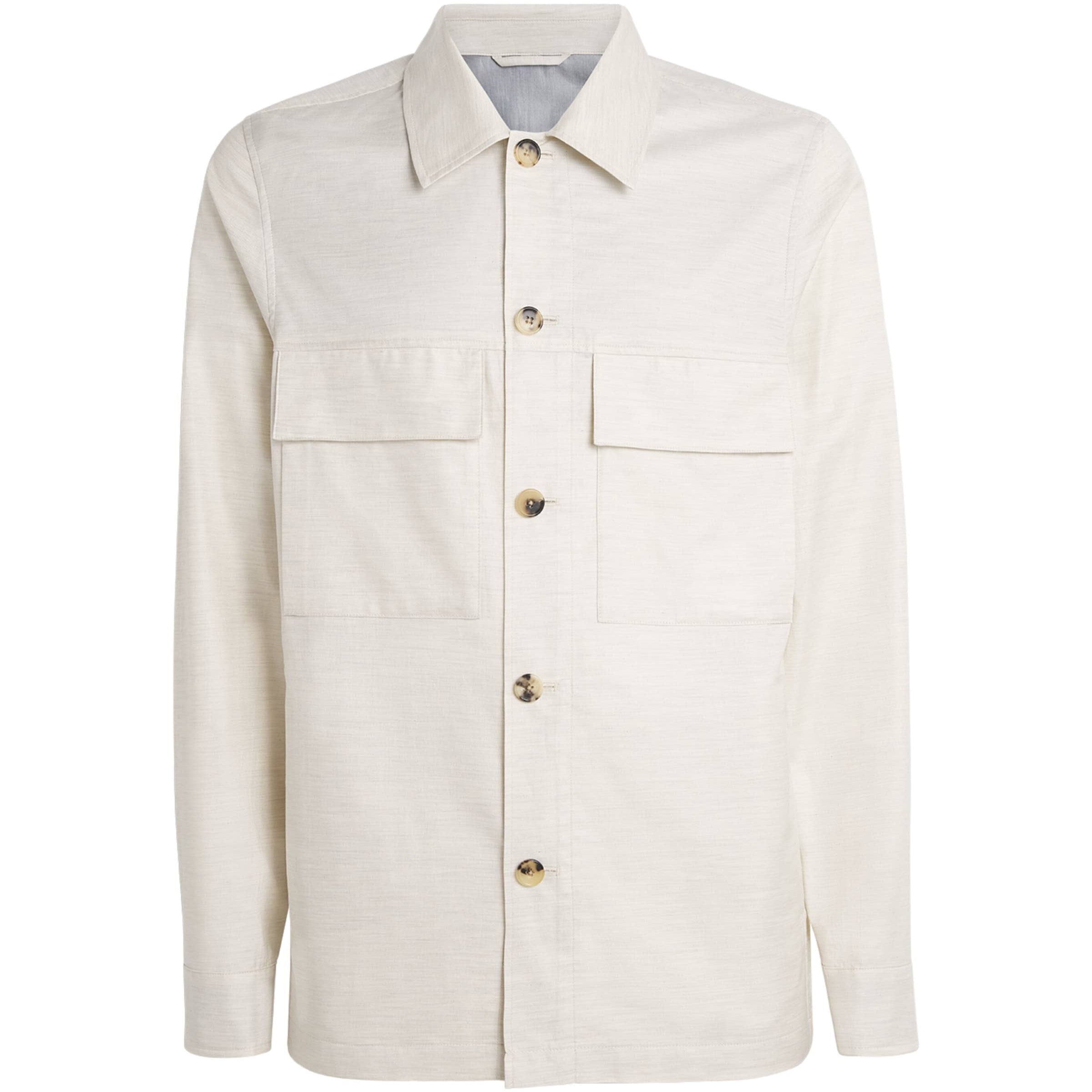 White Cotton Shacket