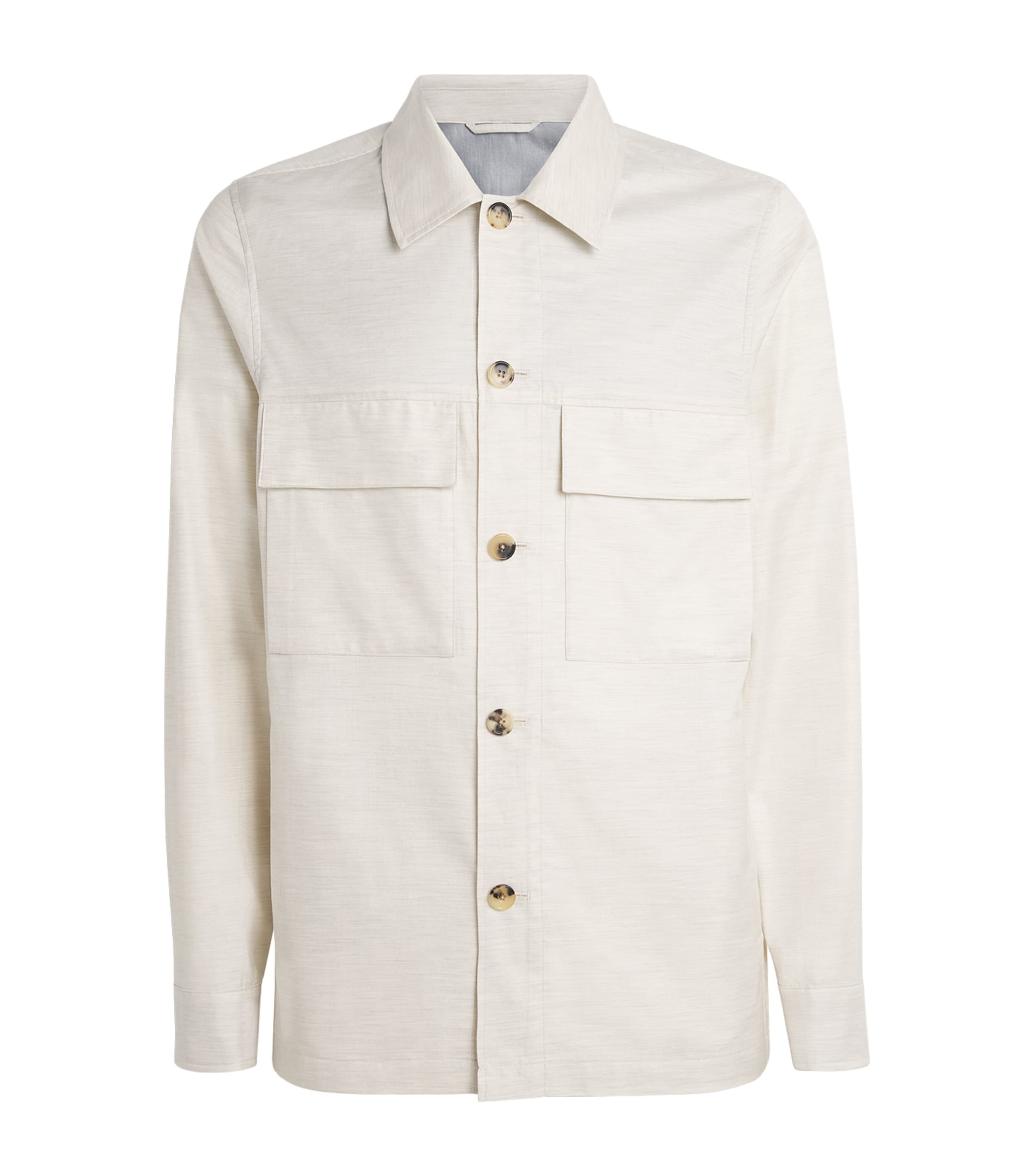 White Cotton Shacket