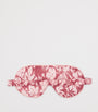 Desmond & Dempsey Red Fig Print Alma Eye Mask