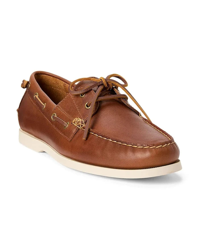 Polo Ralph Lauren Merton Boat Deri Mokasen