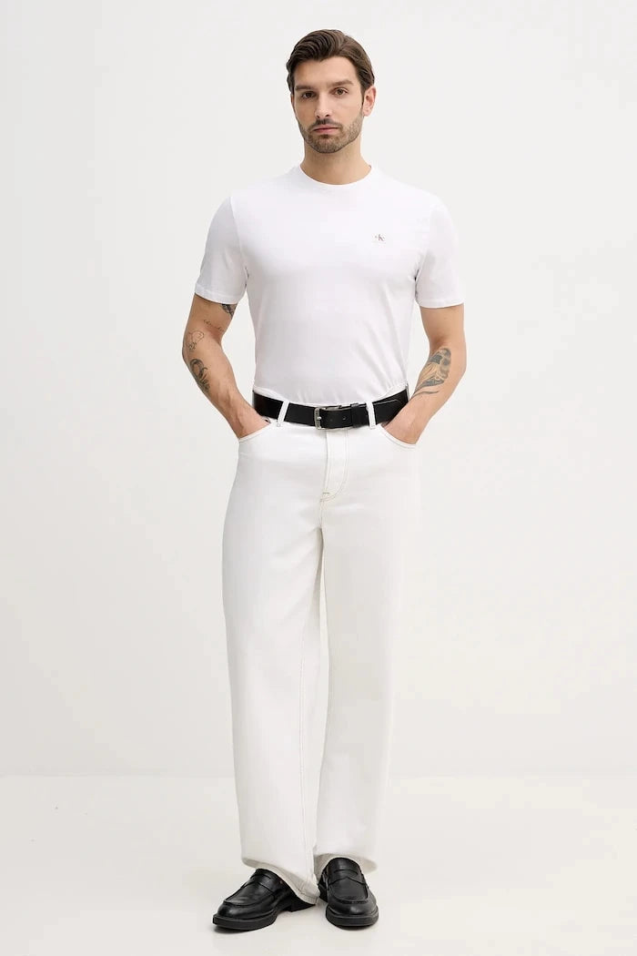 Calvin Klein Jeans erkek pamuklu tişört 2'li