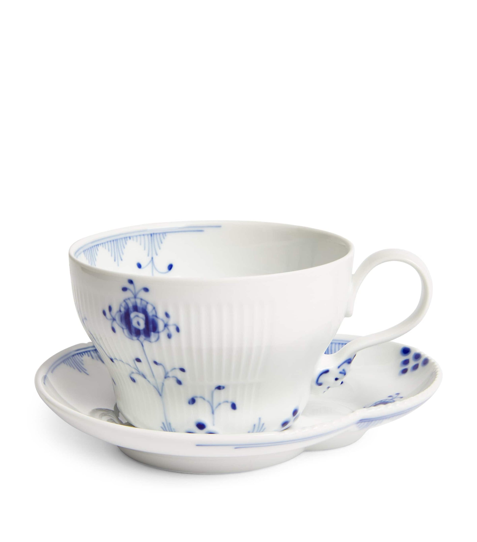 Royal Copenhagen Blue Elements Teacup and Saucer