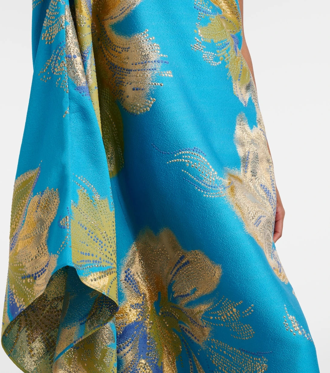 Taller Marmo - Hardison Bloom floral satin kaftan