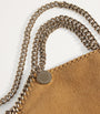 Stella McCartney Orange Mini Falabella Shaggy Deer Tote Bag
