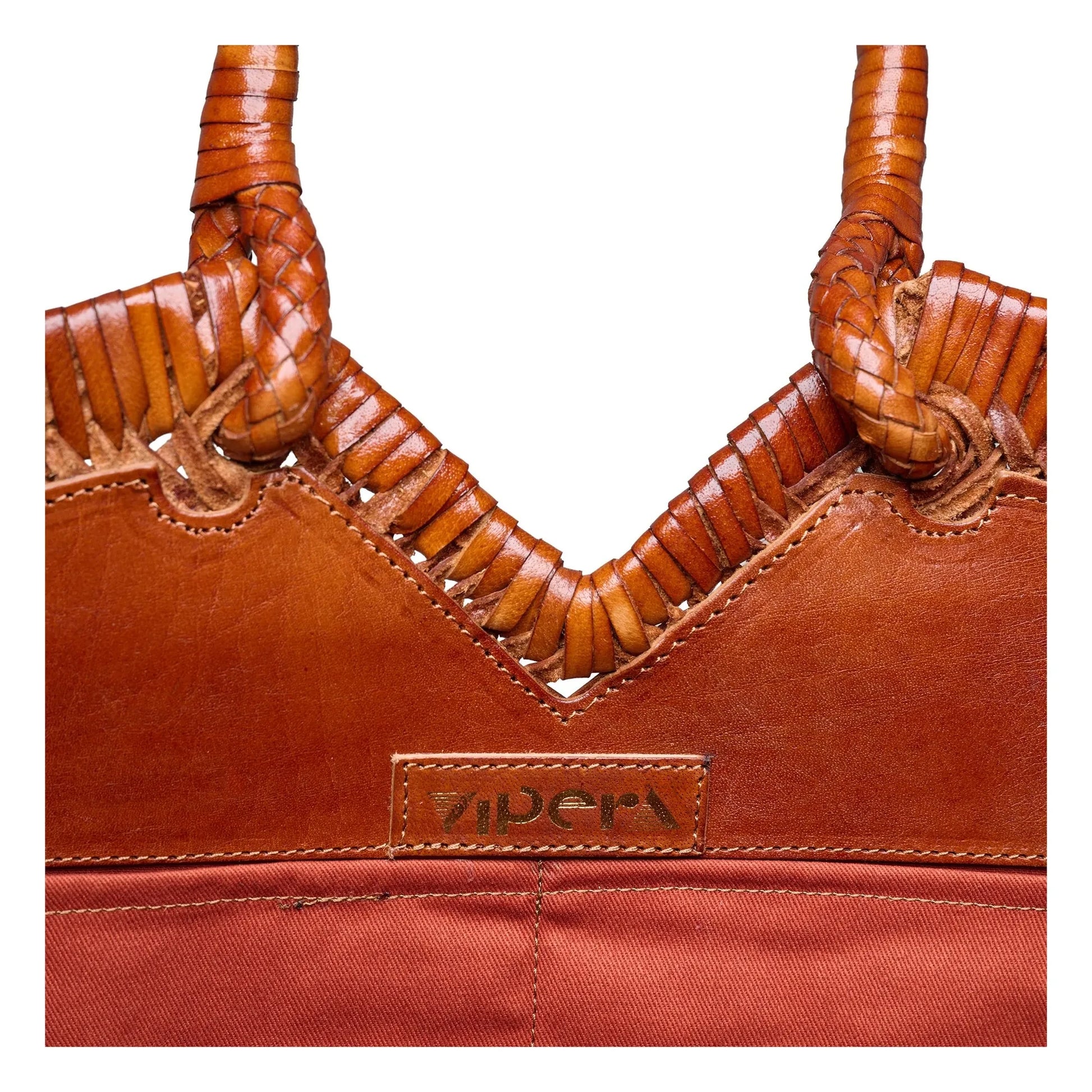Vipera - Tote Crudelia Leather | Cognac