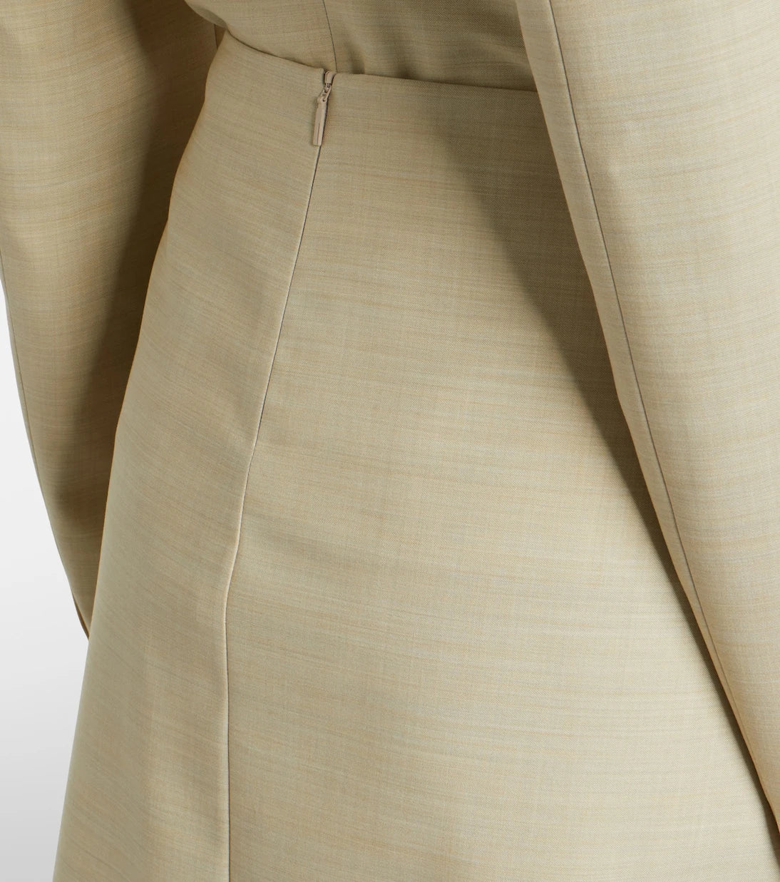 Calvin Klein Collection - Lunas wool midi skirt
