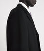 Canali Black Wool-Cashmere Overcoat