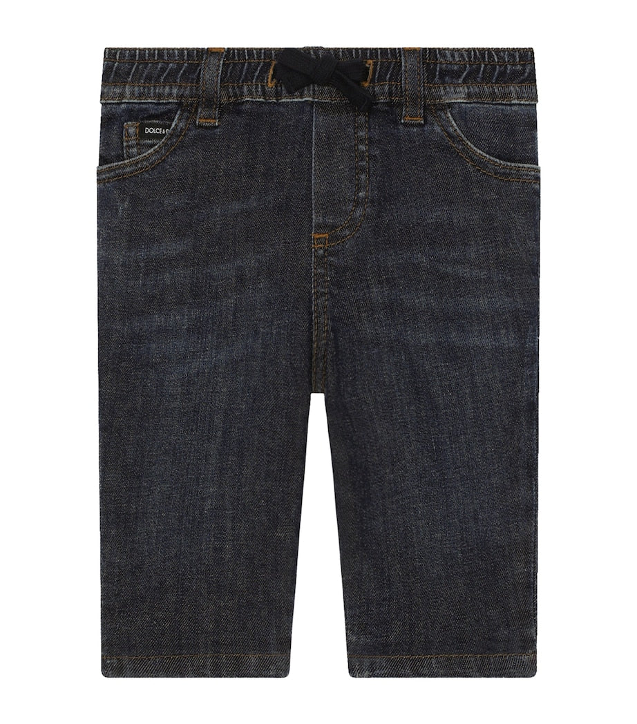 Dolce & Gabbana Kids Dark Wash Jeans (3-30 Months)