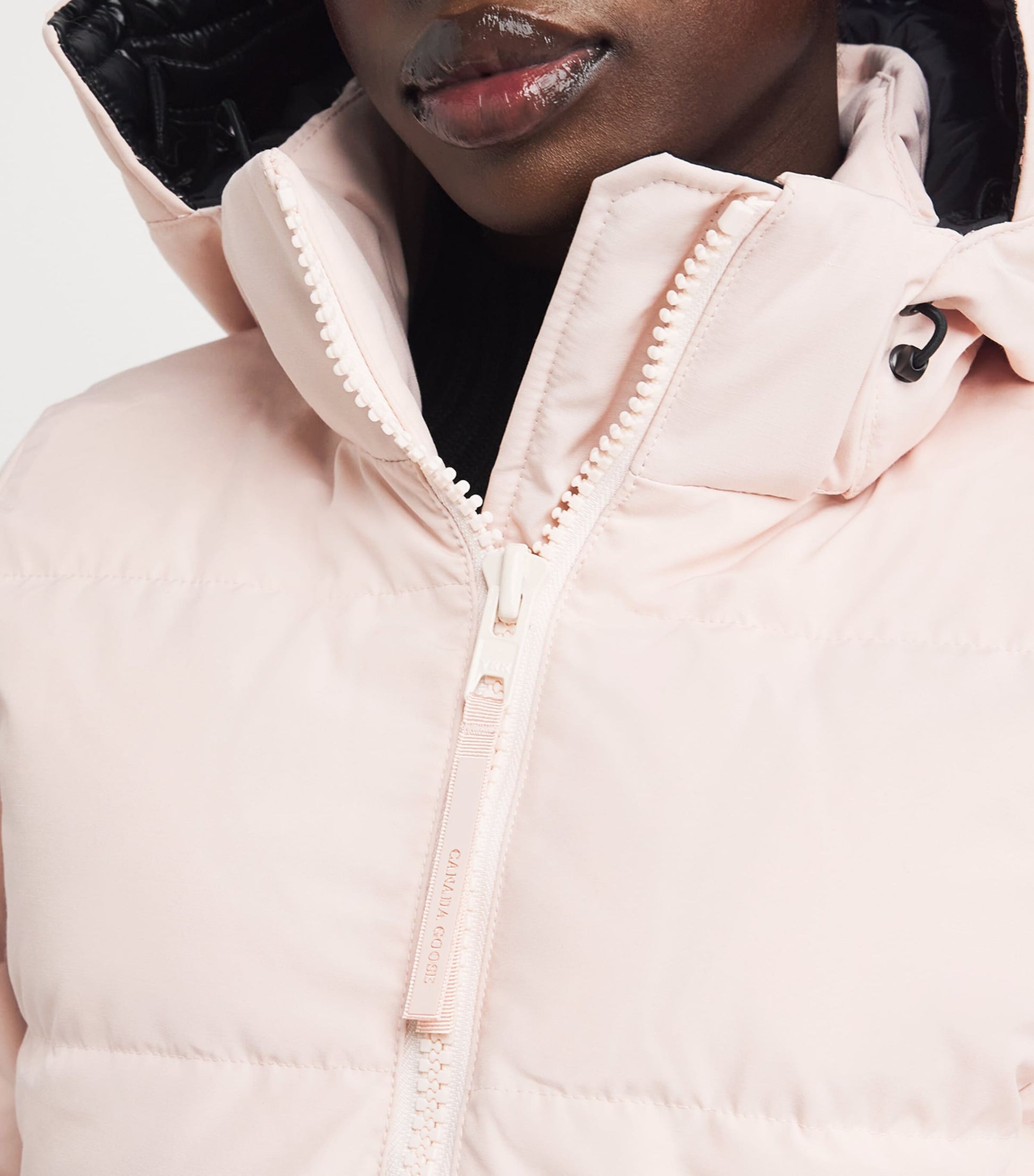 Canada Goose Pink Down-Filled Chelsea Parka Coat
