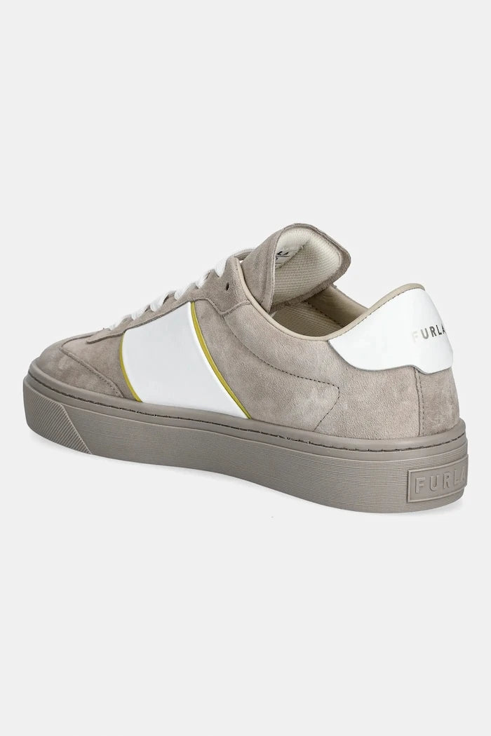 Кожени маратонки Furla Enjoy Lace-Up Sneaker