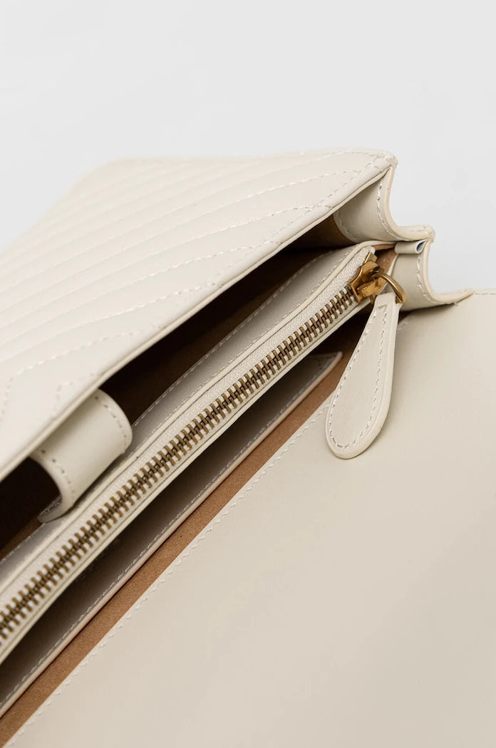 Pinko чанта crossbody дамска от кожа
