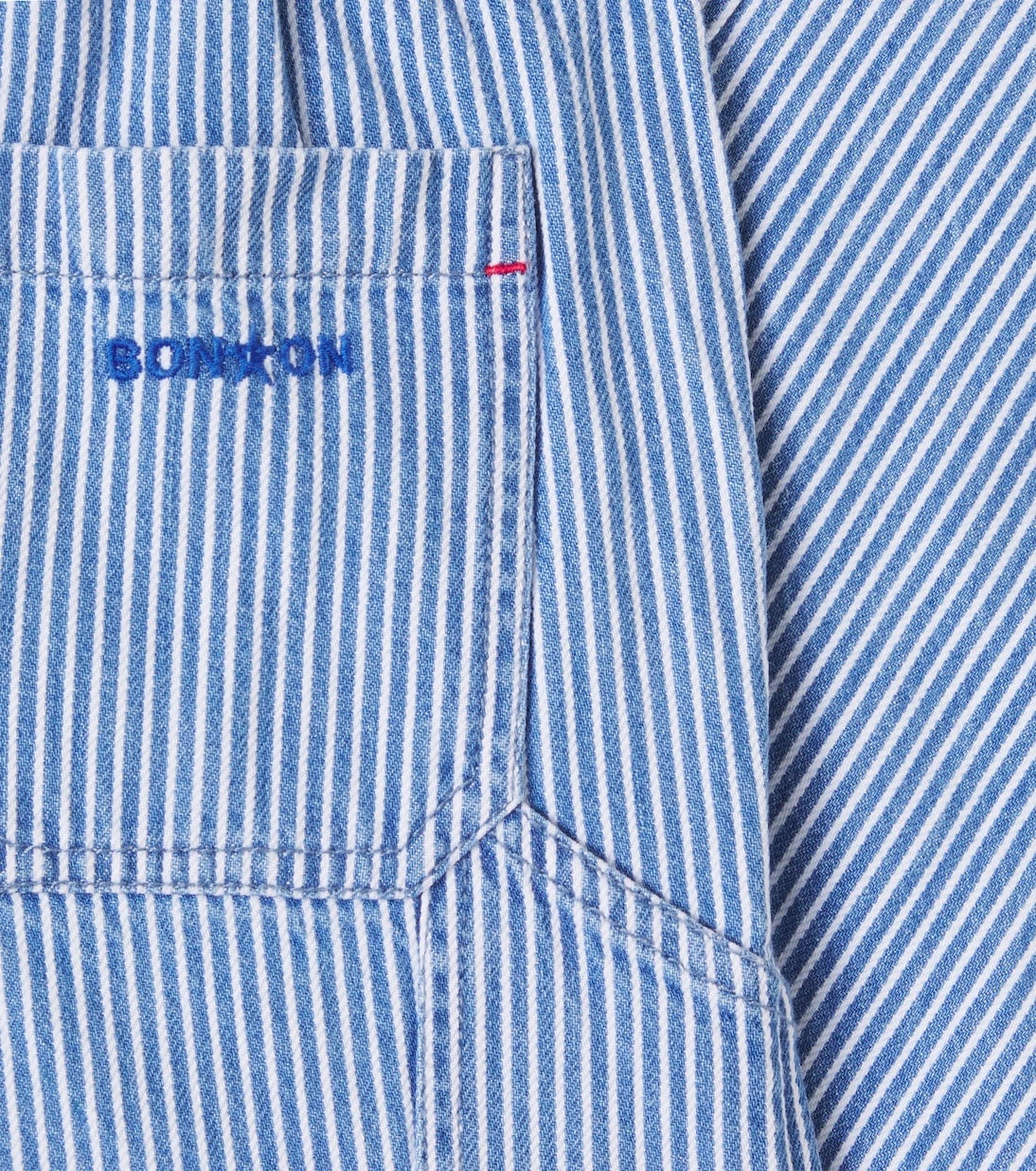 Bonton - Letto striped straight jeans