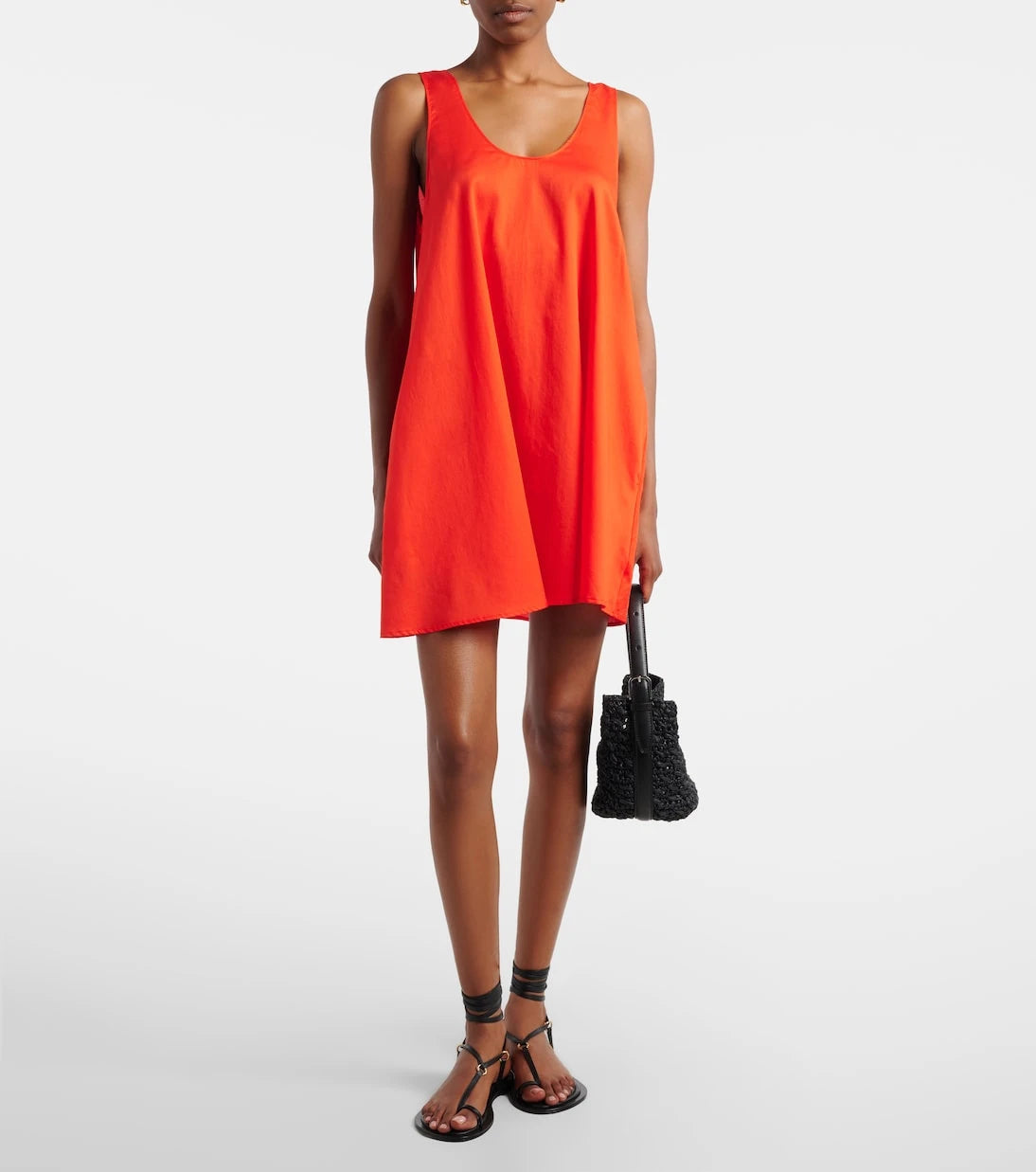Leset - Yoko cotton poplin minidress