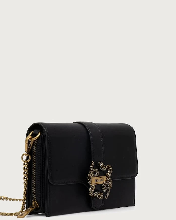 Just Cavalli suni deri kadın crossbody çanta