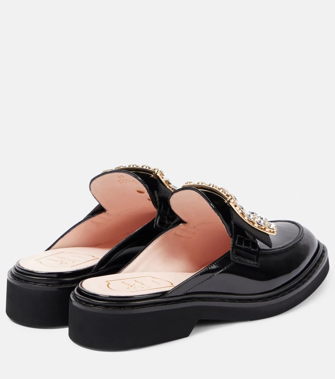 Roger Vivier - حذاء "فيف رينجرز" mules من الجلد المزين