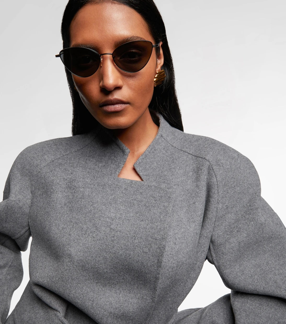 Khaite - x Oliver Peoples نظارة شمسية عين القطة 1998C