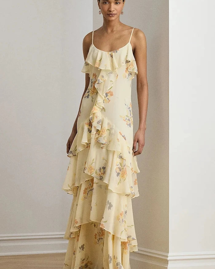 Lauren Ralph Lauren kloş elbise
